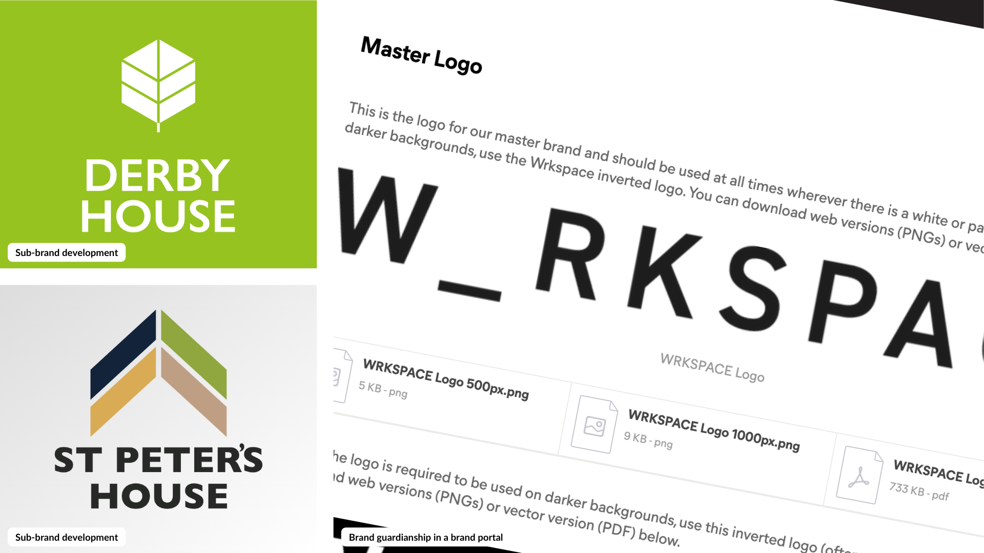 Wrkspace brand development creative